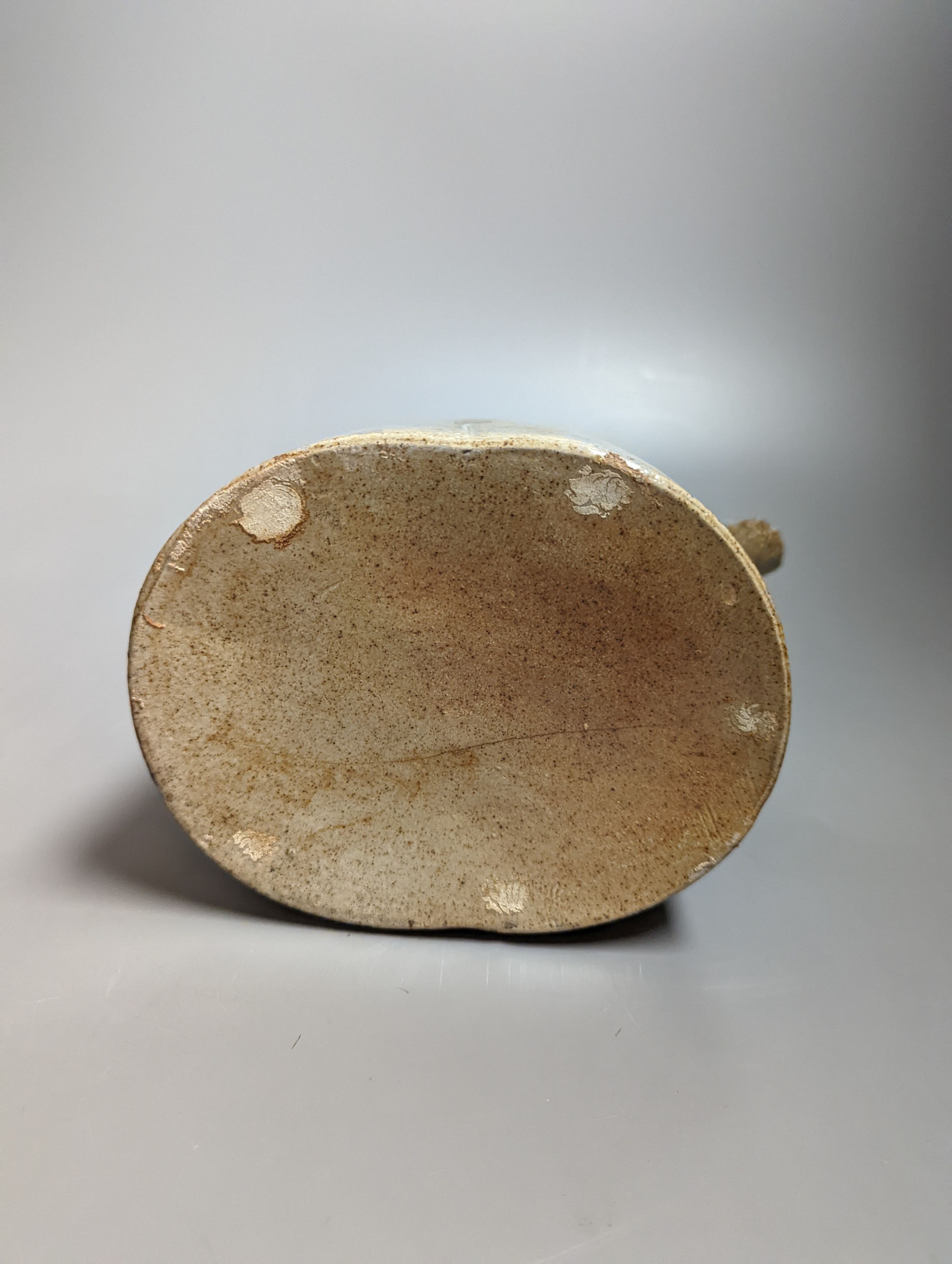 Walter Keeler - two studio pottery teapots 21cm